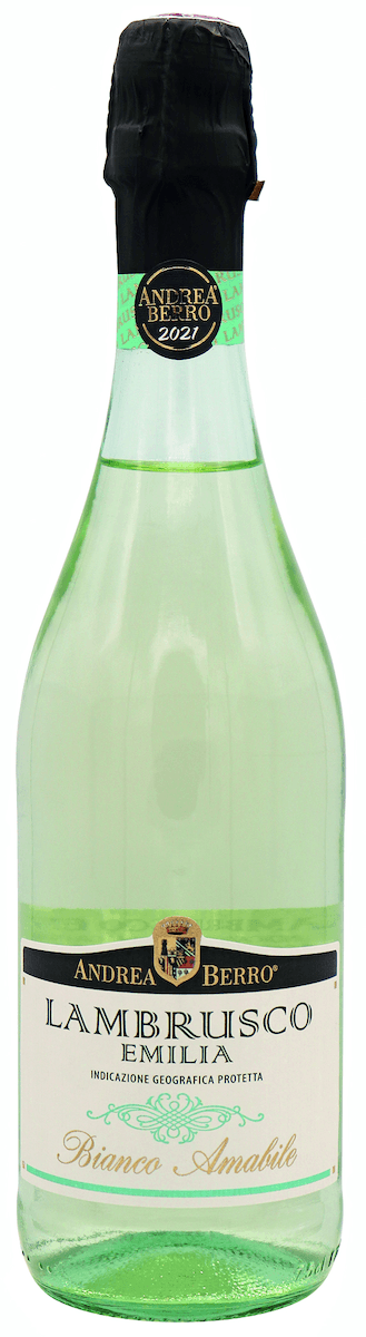 LAMBRUSCO DOUX BLANC 0,75L