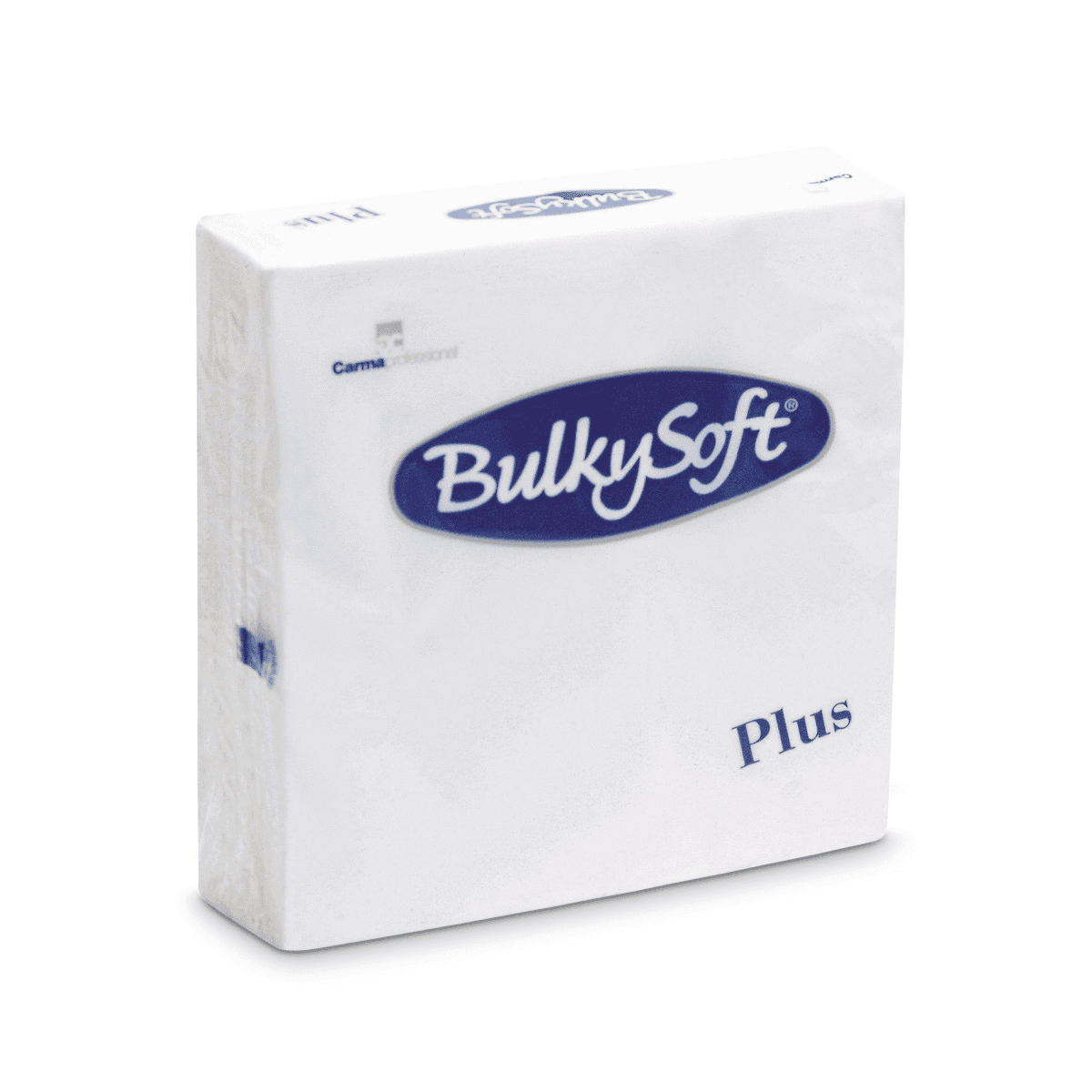 SERVIETTE OUATE DOUBLE POINT 38X38CM BLANC - CARTON DE 1680