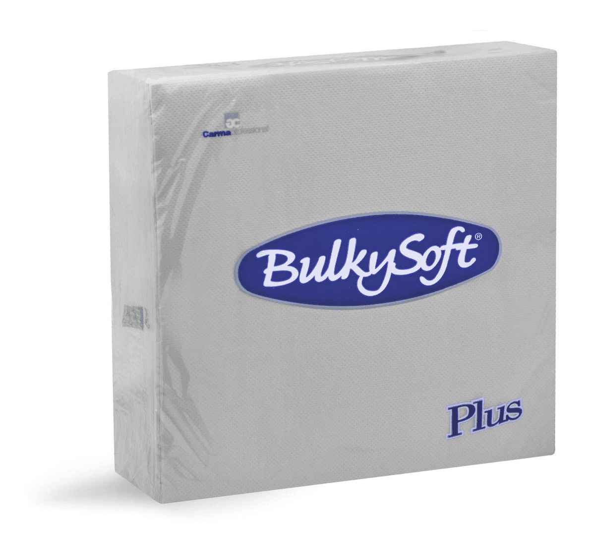 SERVIETTE OUATE DOUBLE POINT 38X38CM GRIS - CARTON DE 1440