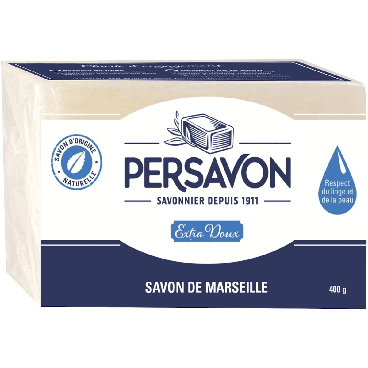 SAVON MARSEILLE 400GR CUBE INDIVIDUEL DE 400 GR
