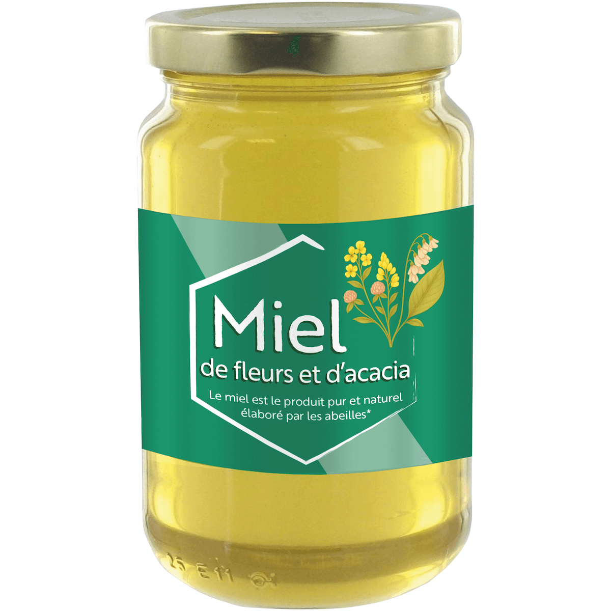 MIEL FLEURS ACACIA VERRE P500G