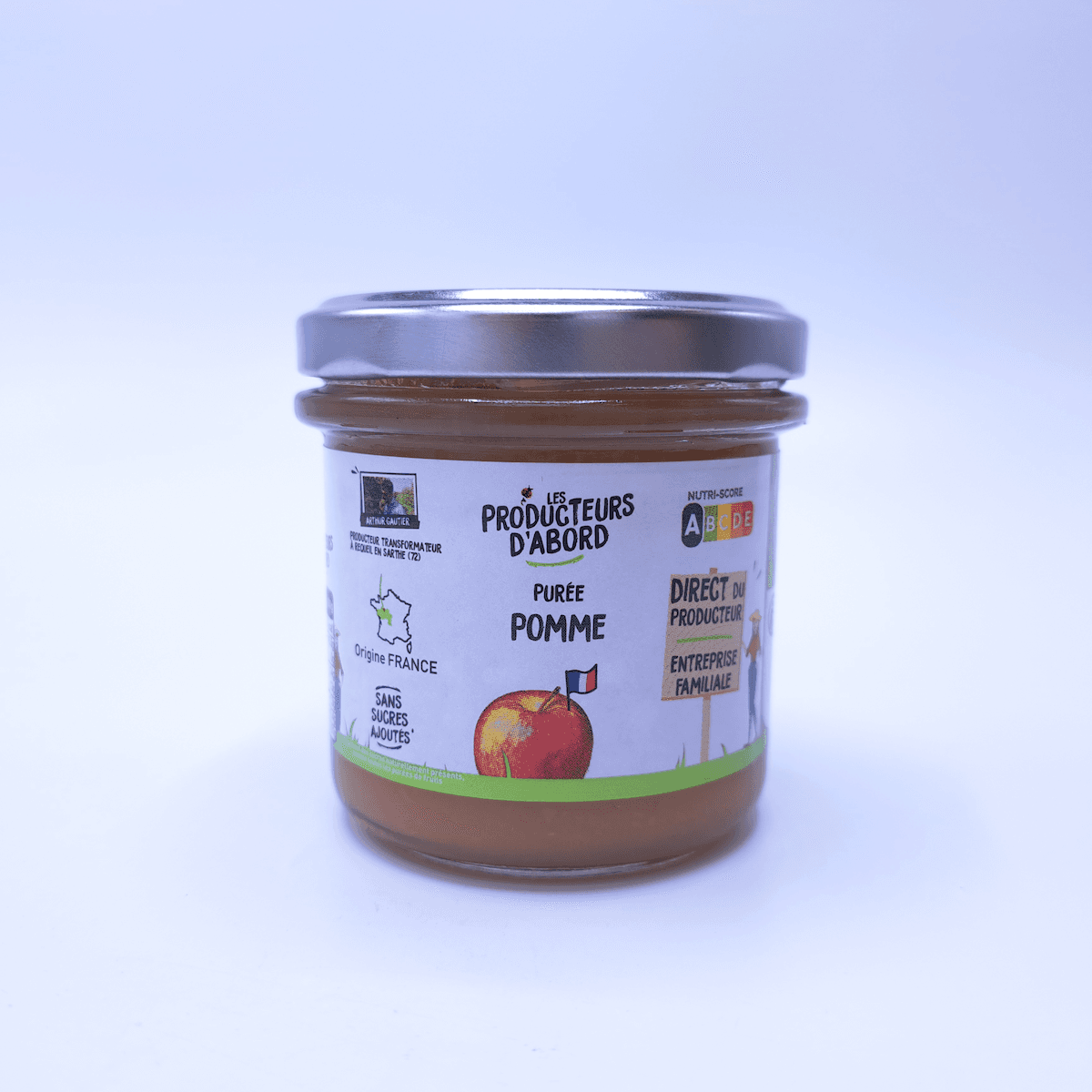 PUREE POMME LISSE 140G