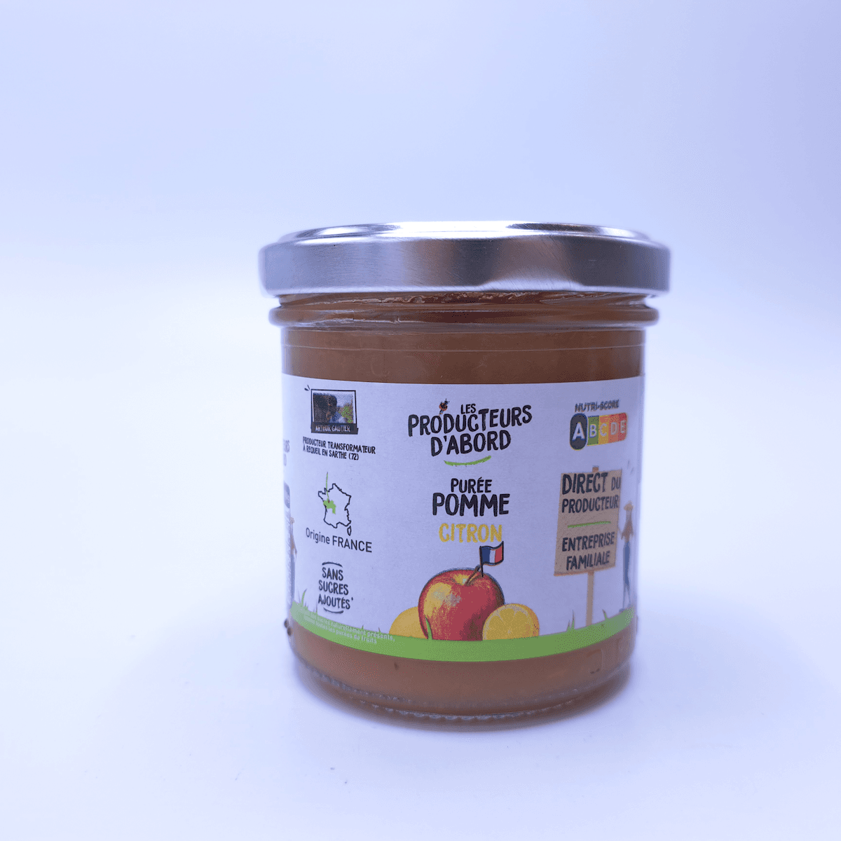 PUREE POMME CITRON 140G