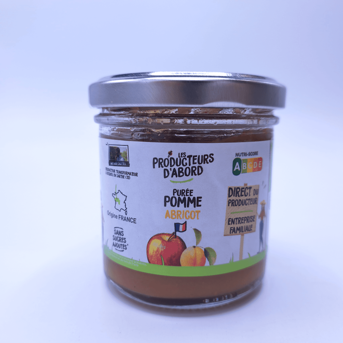 PUREE POMME ABRICOT 140G