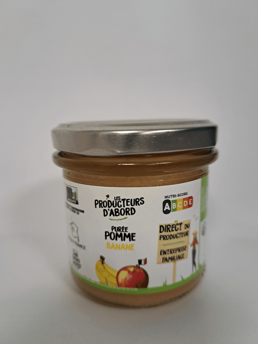 PUREE POMME BANANE 140G