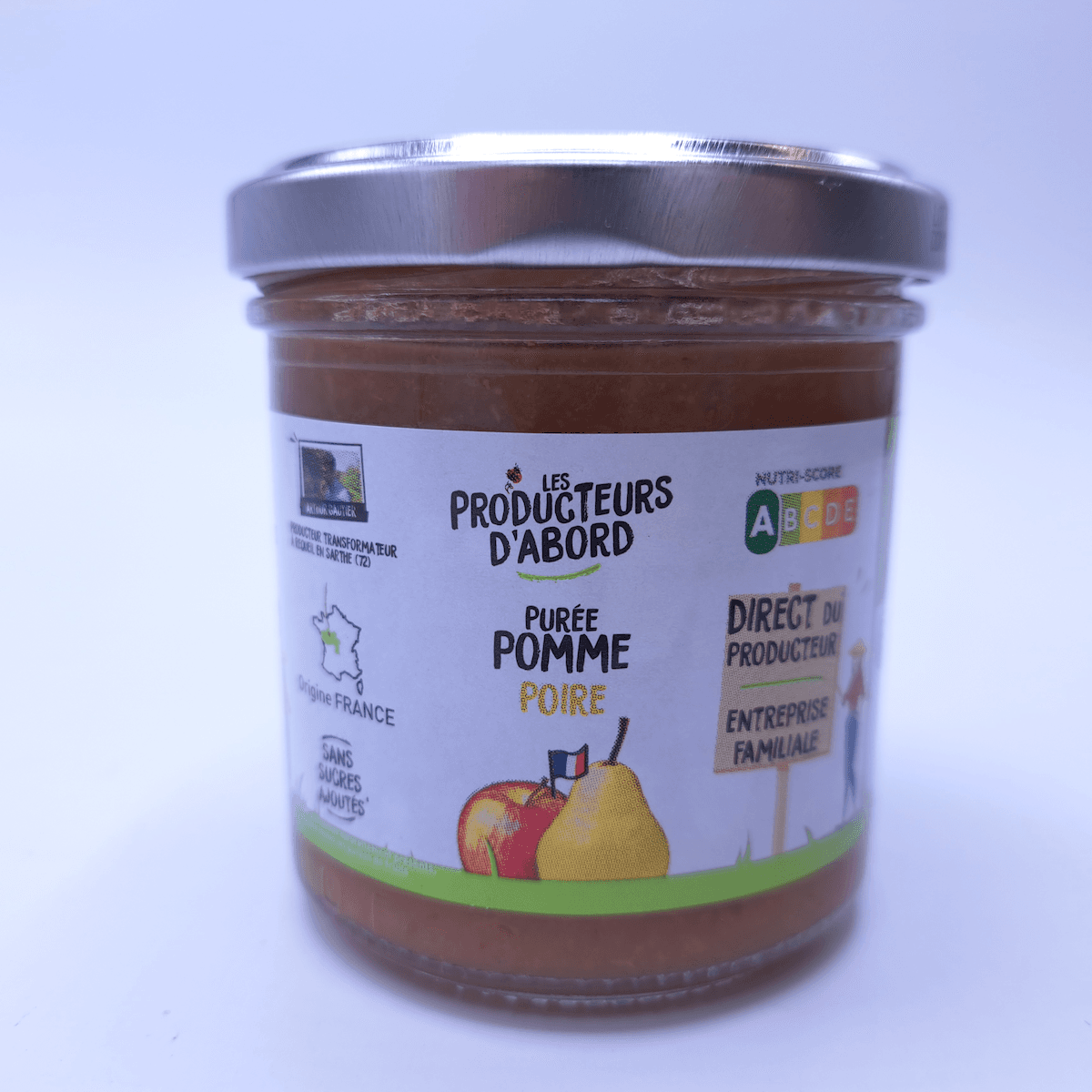 PUREE POMME POIRE 140G