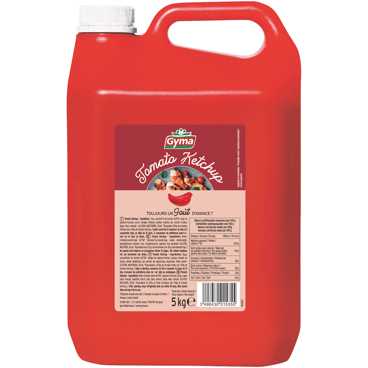 KETCHUP BIDON 5KG
