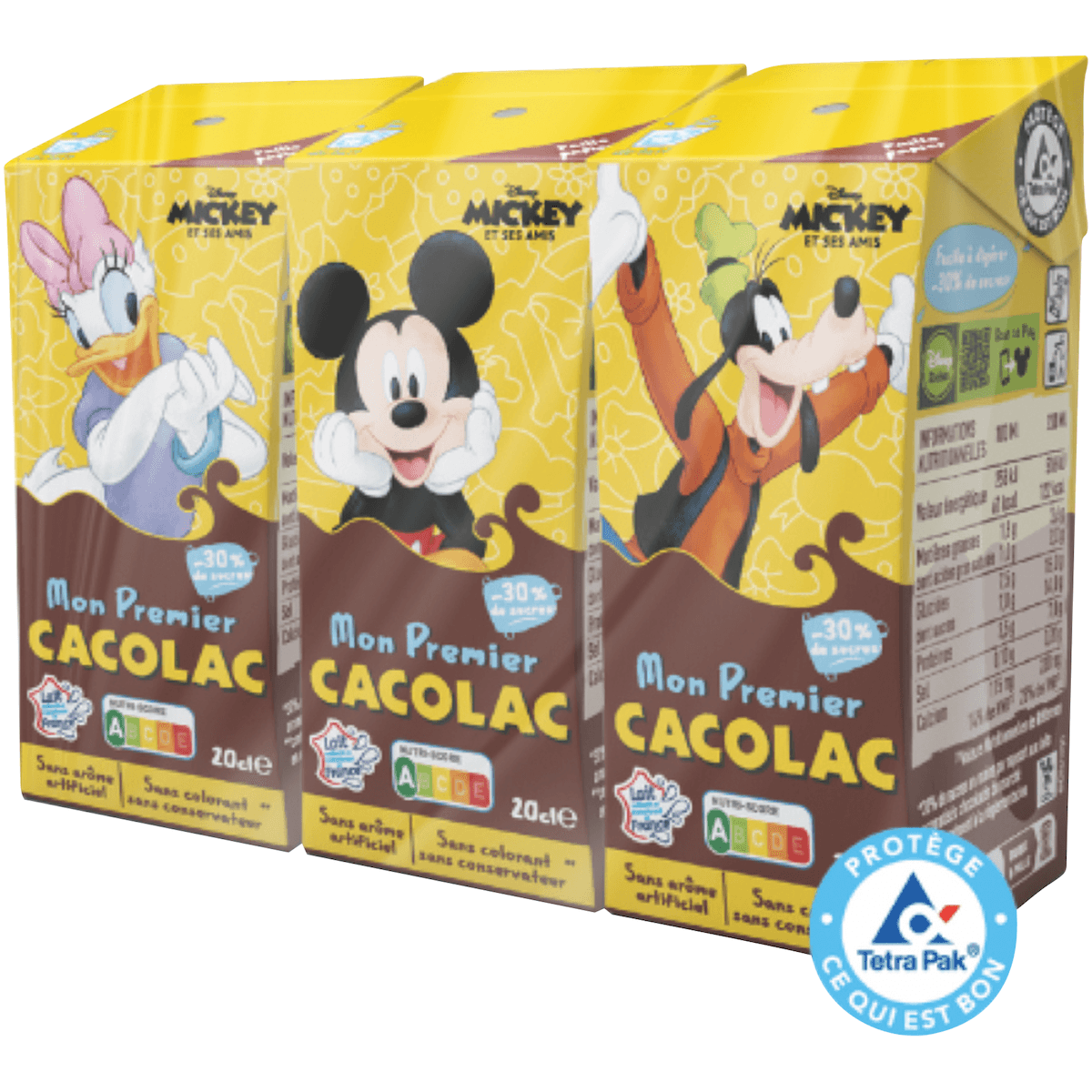 MON PREMIER CACOLAC CHOCOLAT 3X20CL