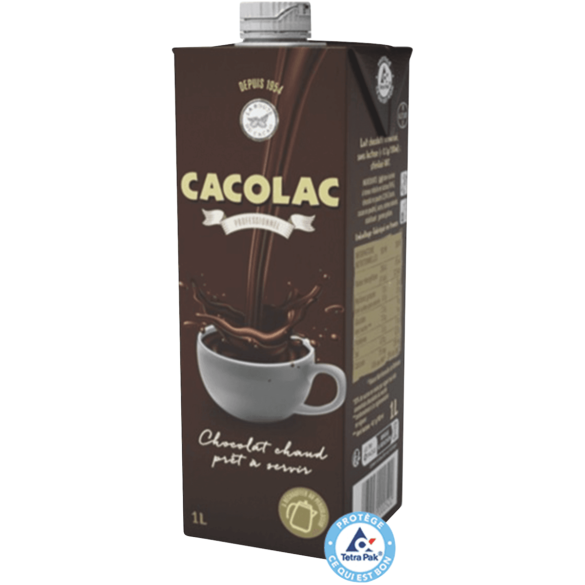 CHOCOLAT NOIR INTENSE CACOLAC 1L