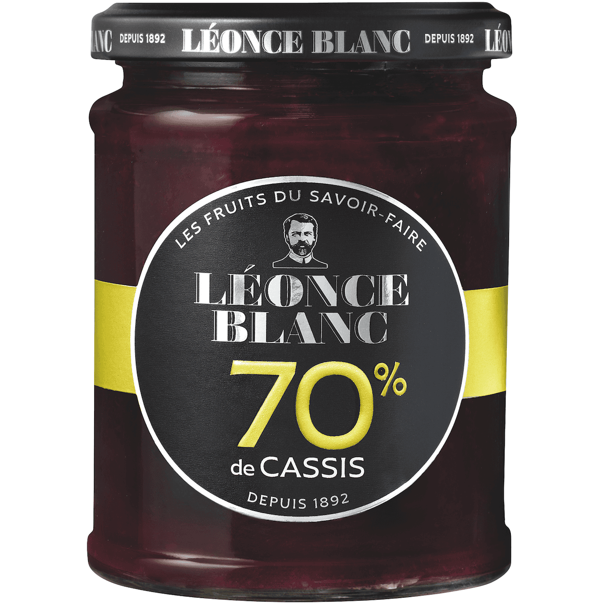 CONFITURE ALL CASSIS 70% DE FRUITS - BOCAL 320G