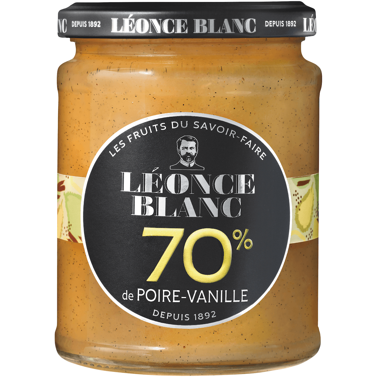 CONFITURE ALL POIRES VANILLE 70% DE FRUITS - BOCAL 320G