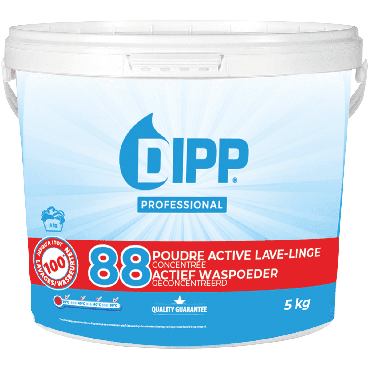 DIPP N 88 - POUDRE ACTIVE LAVE-LINGE 5KG