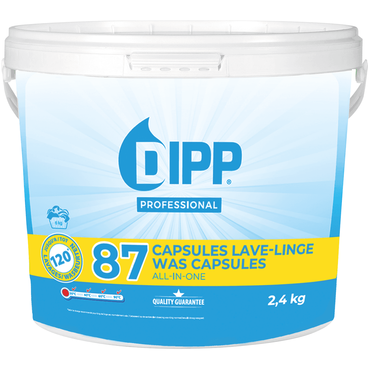 DIPP N 87 - CAPSULES LESSIVE 120PCS