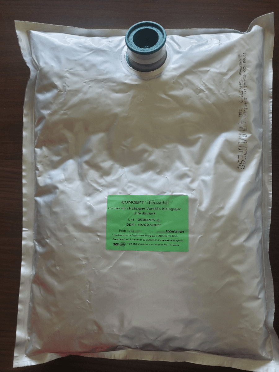 CREME DE MARRONS BIO D'ARDECHE 5KG