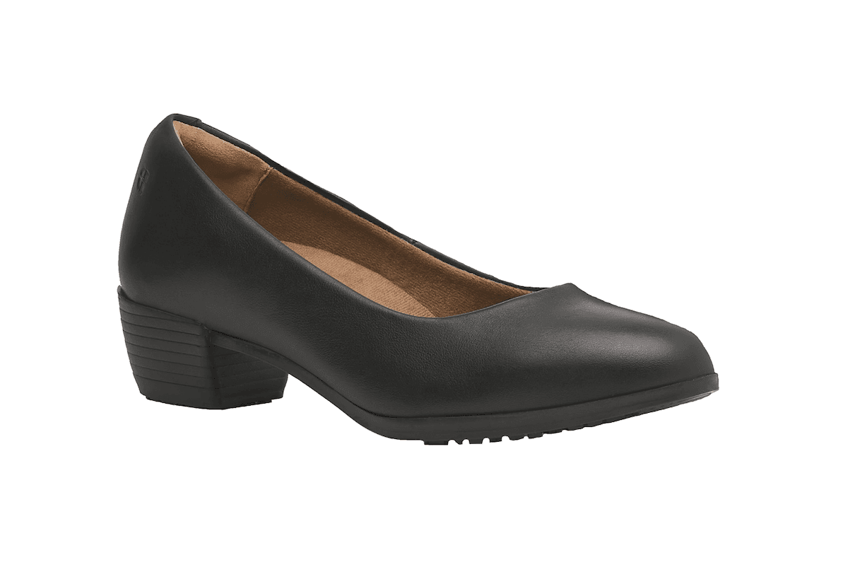 CHAUSSURE DE SERVICE FEMME CUIR NOIR WILLA T35/42