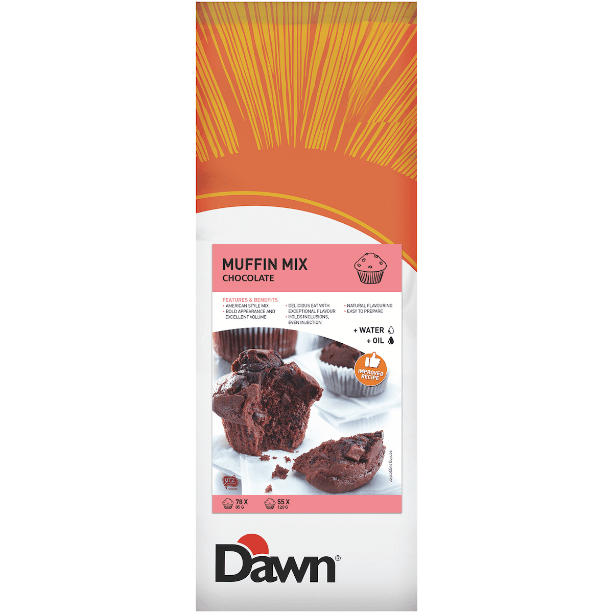PREPARATION MUFFIN CHOCO MIX 3.5 KG