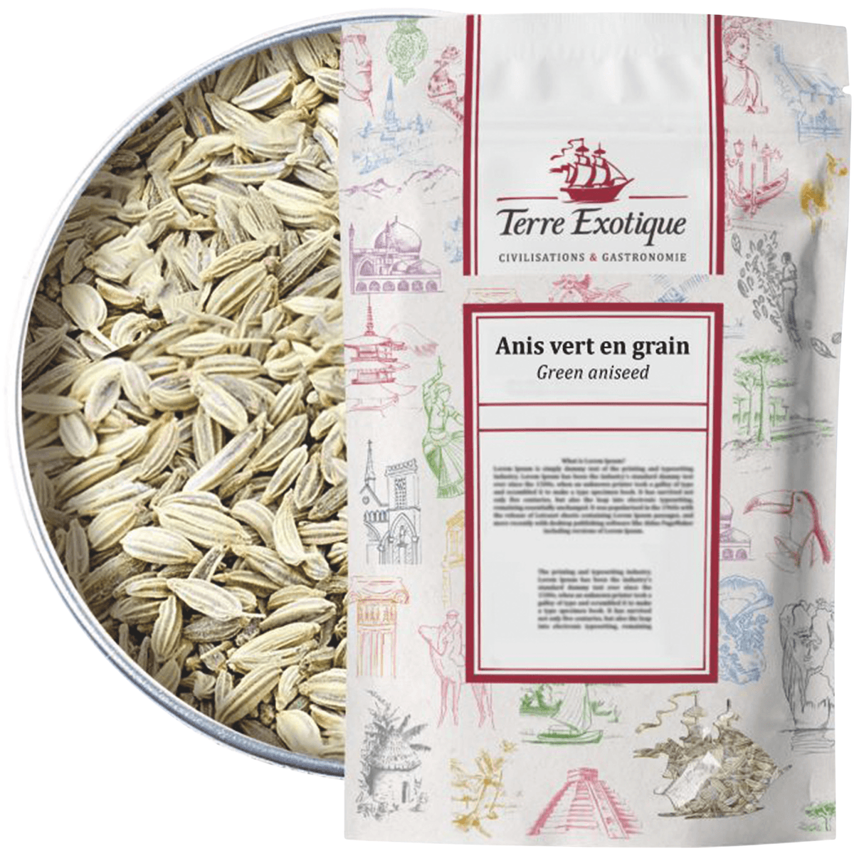 ANIS VERT EN GRAIN 250G