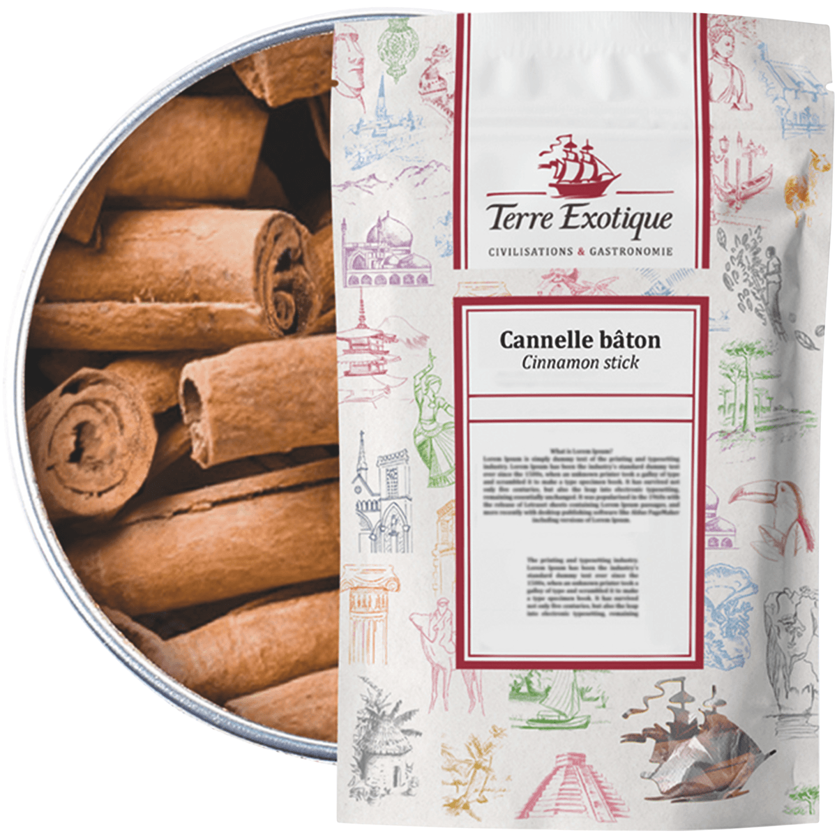 CANELLE EN BATON DE 15CM 250G