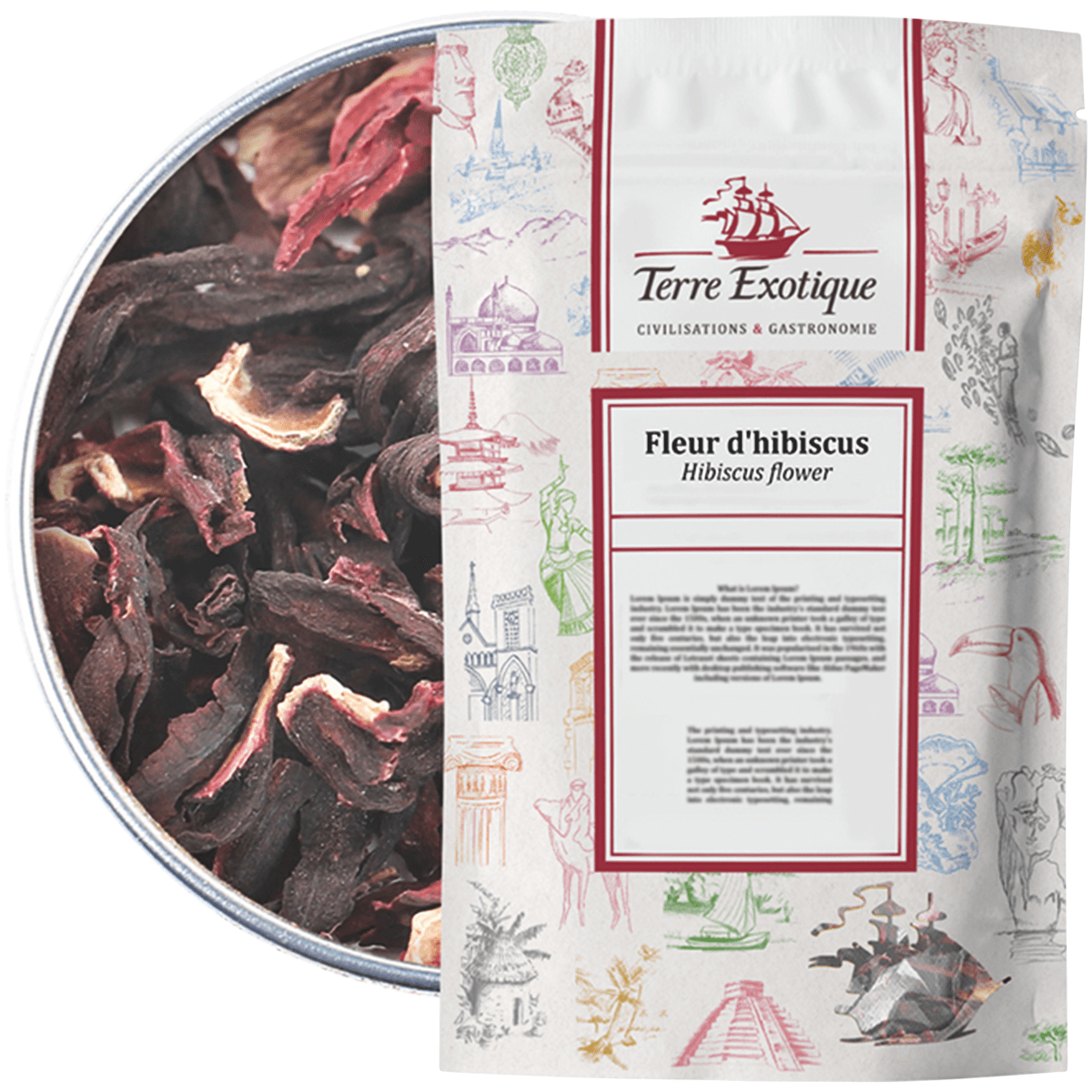 FLEUR D'HIBISCUS 100G