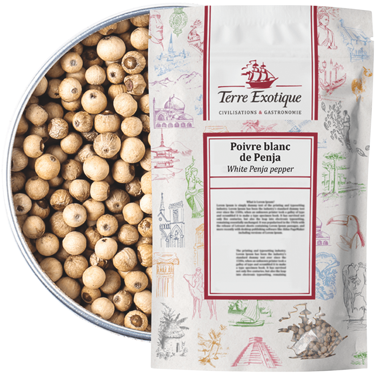 POIVRE BLANC DE PENJA IGP 250G