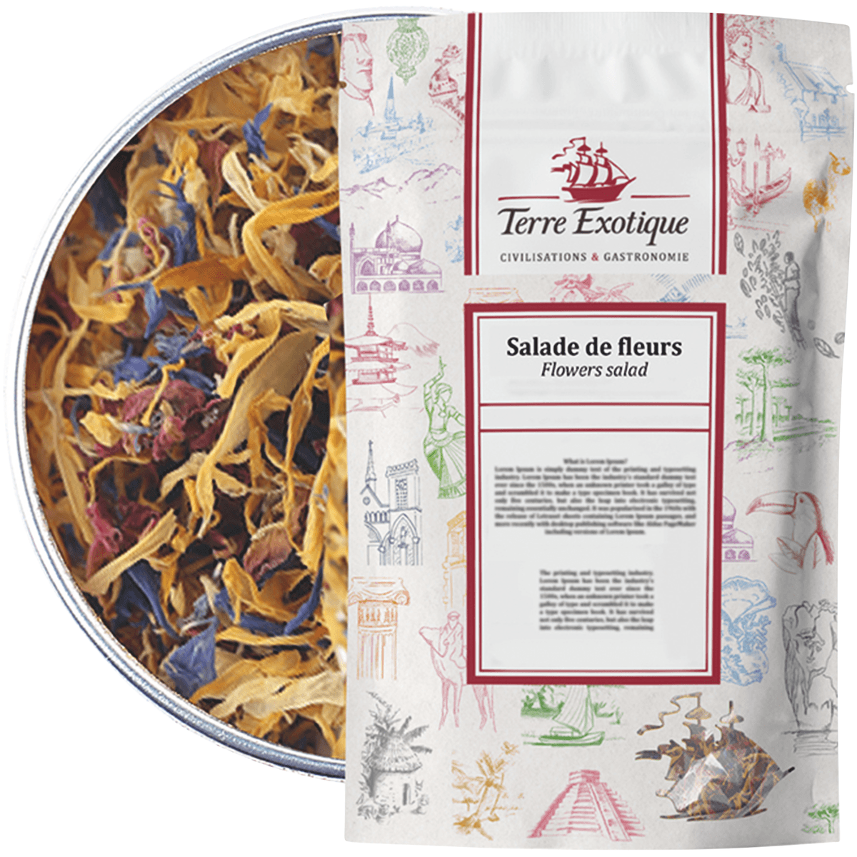 SALADE DE FLEURS 100G