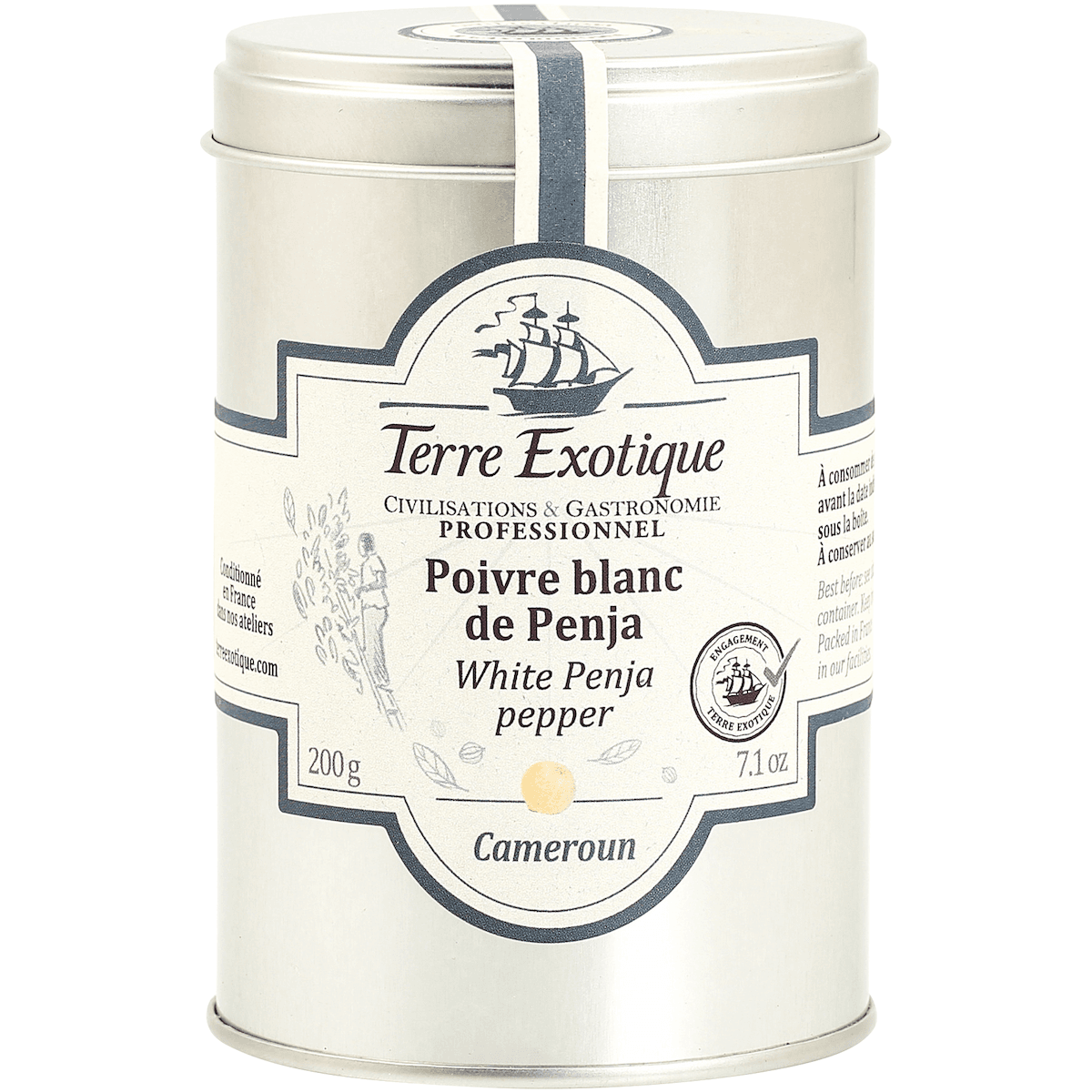 POIVRE BLANC PENJA  200G