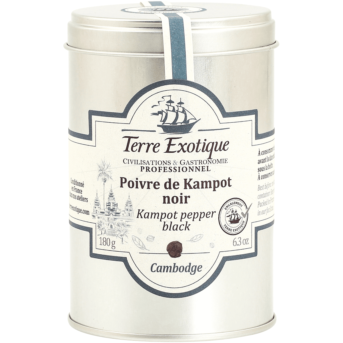 POIVRE NOIR KAMPOT IGP 180G