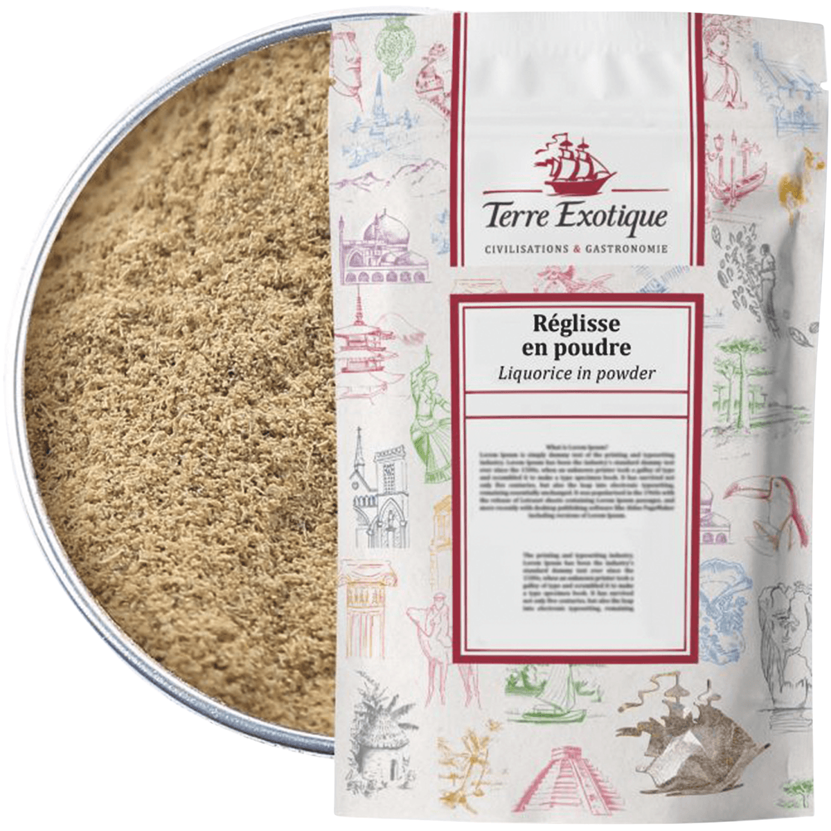 REGLISSE POUDRE  500G