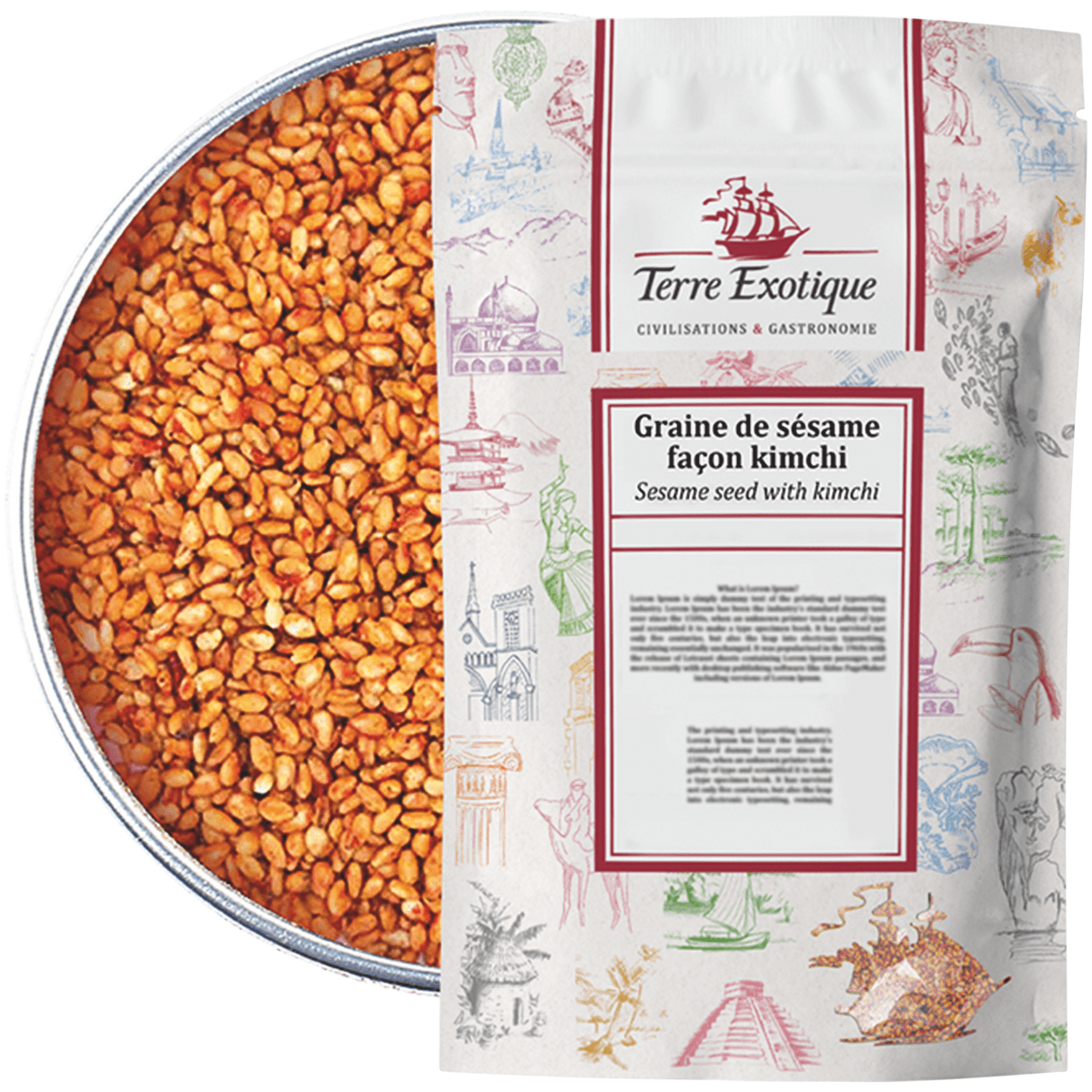 GRAINE SESAME KIMCHI 500G