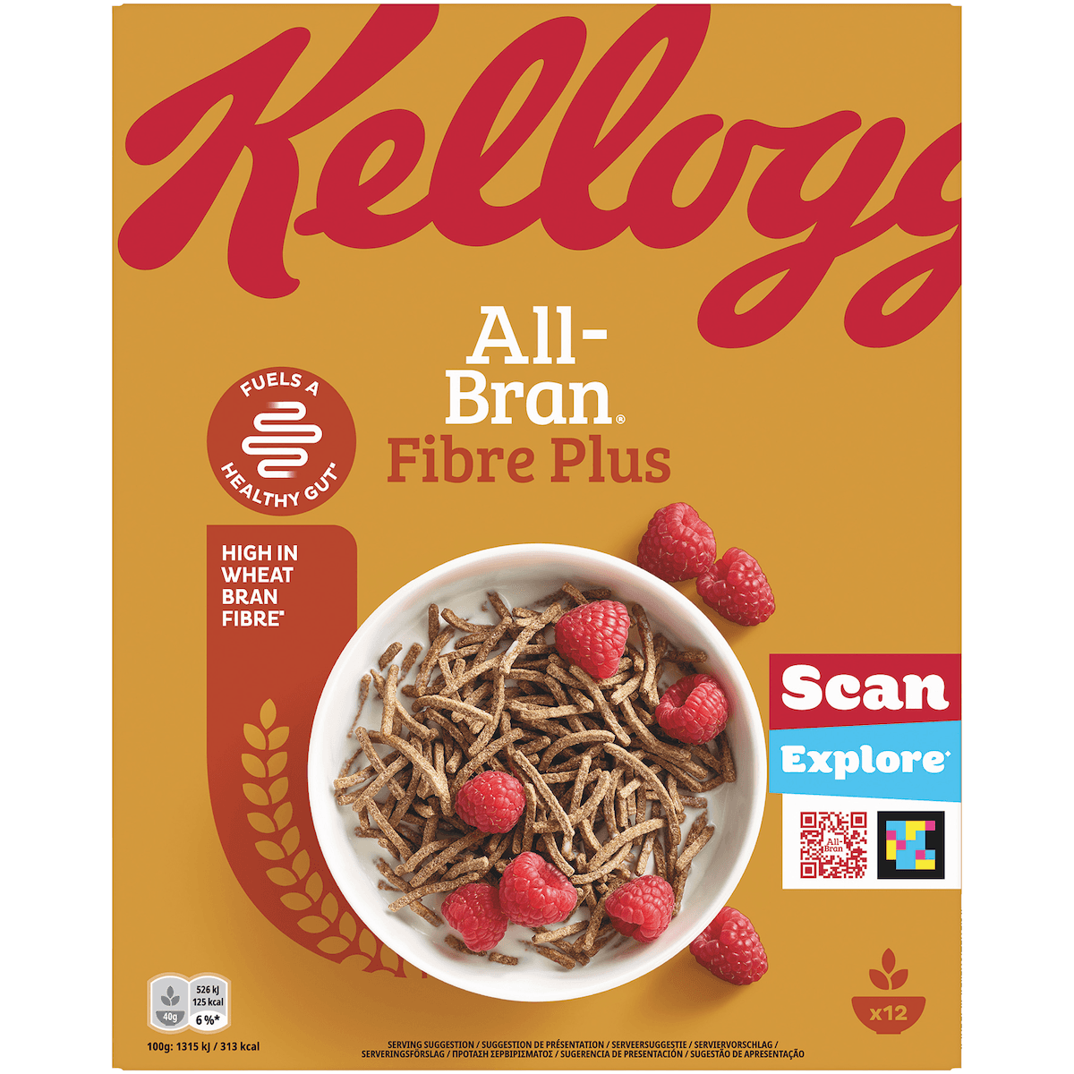 ALL BRAN FIBRE PLUS 500G