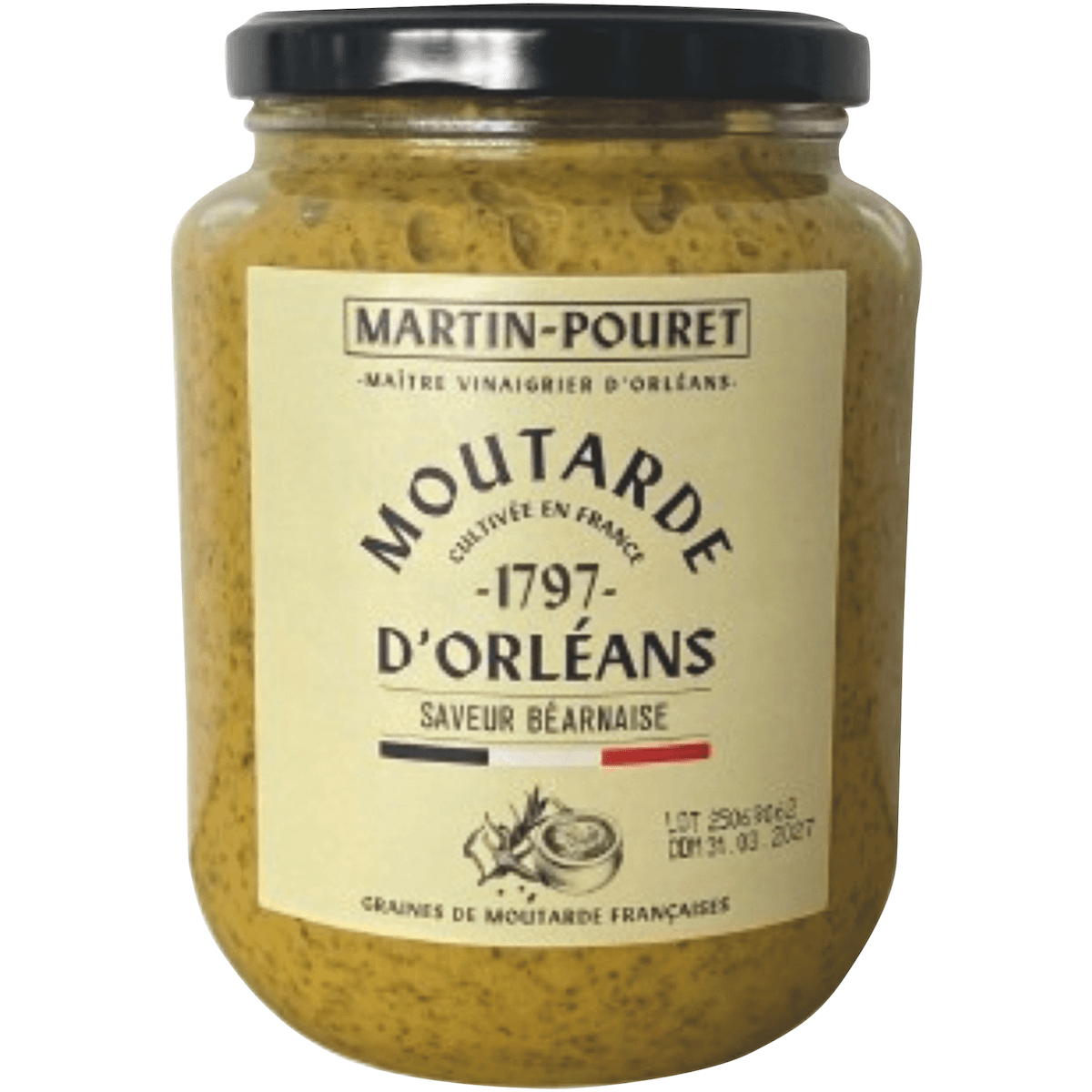 MOUTARDE D'ORLEANS SAVEUR BEARNAISE 850G