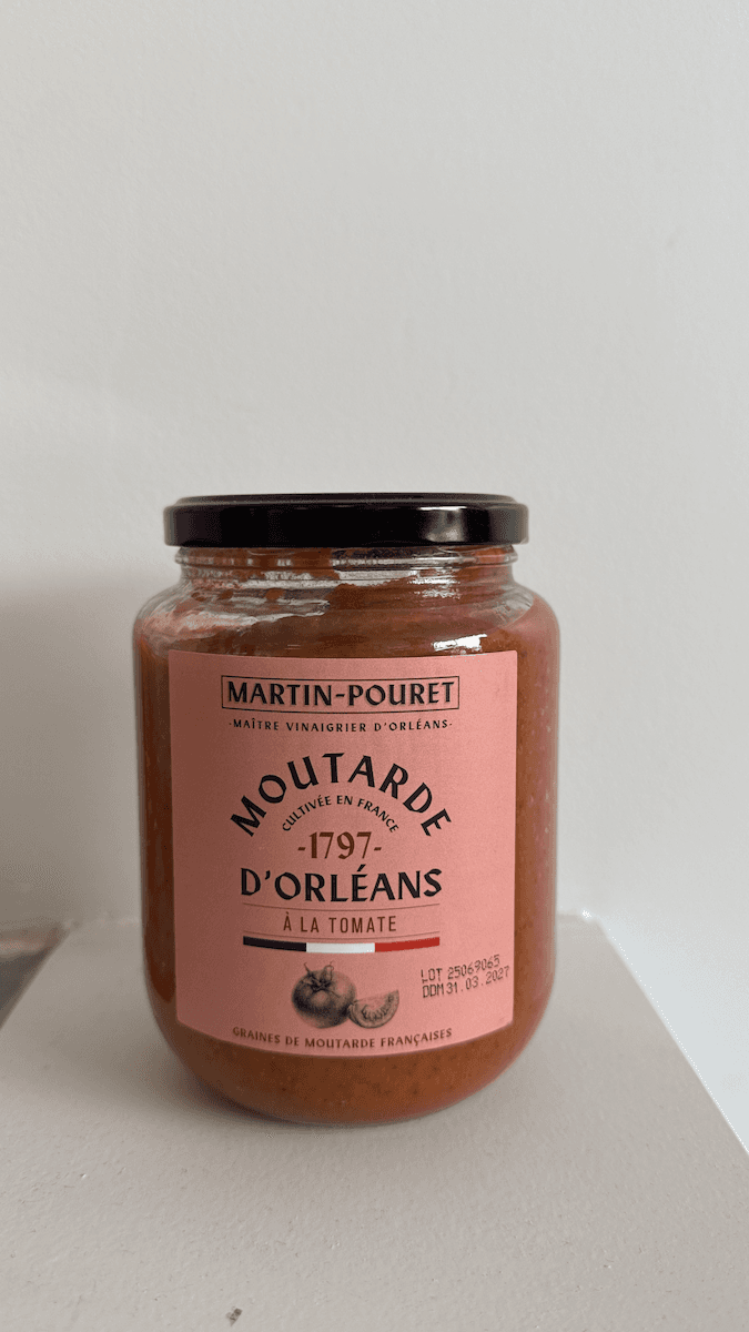 MOUTARDE D'ORLEANS A LA TOMATE 850 G