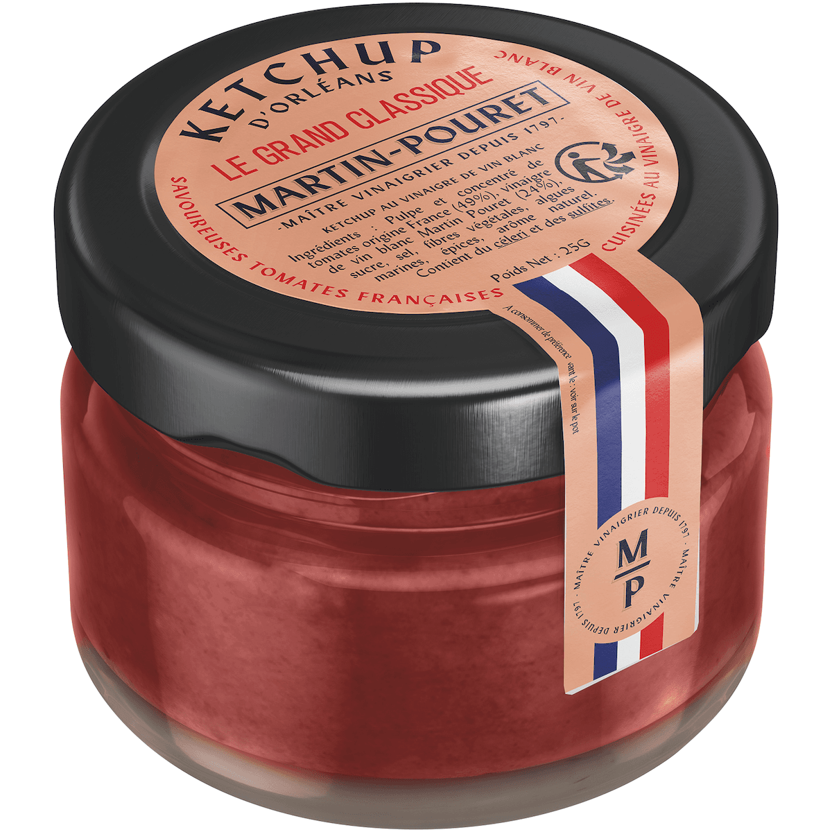 KETCHUP FRANÇAIS LE GRAND CLASSIQUE 25GX80