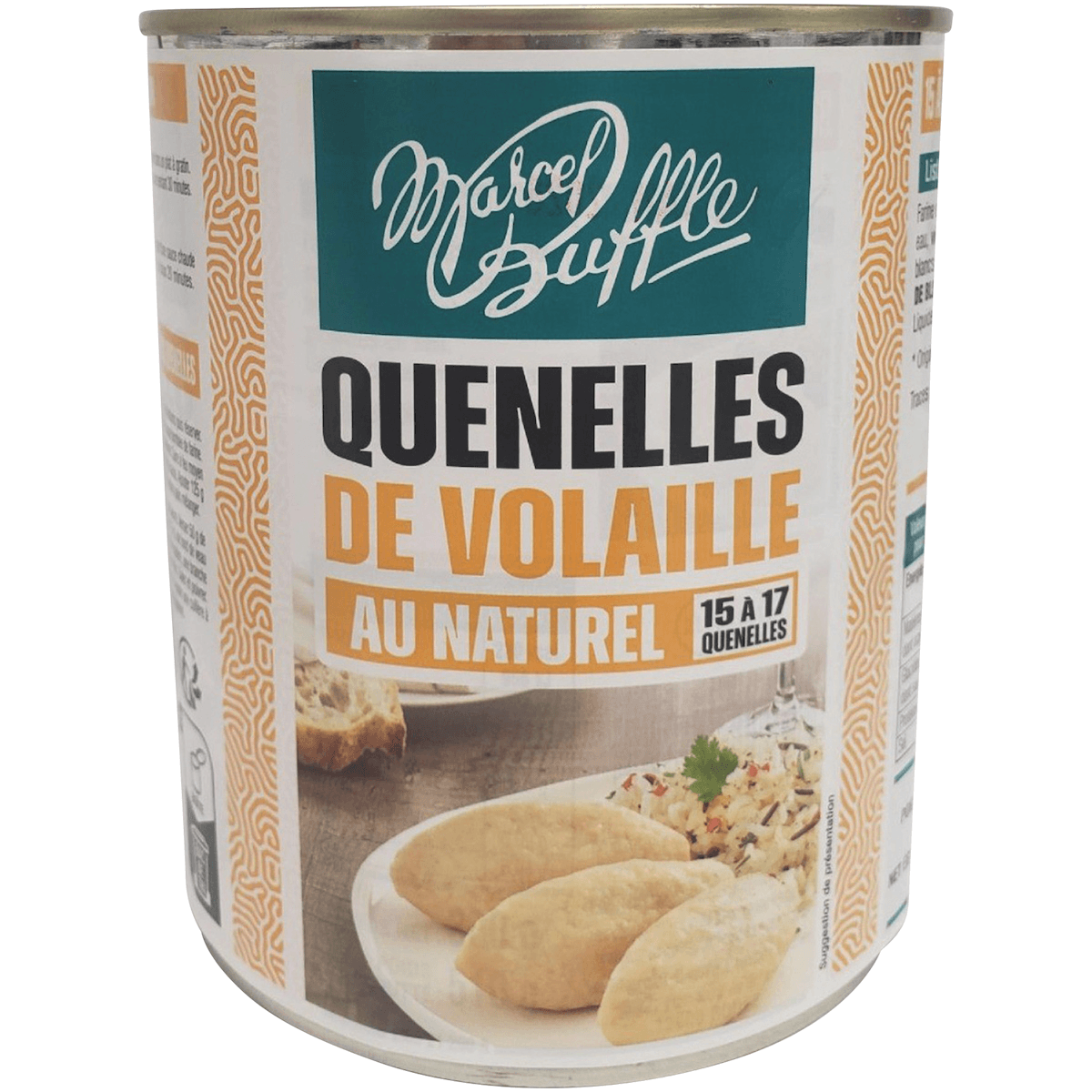 QUENELLES DE VOLAILLE NATURE 4/4