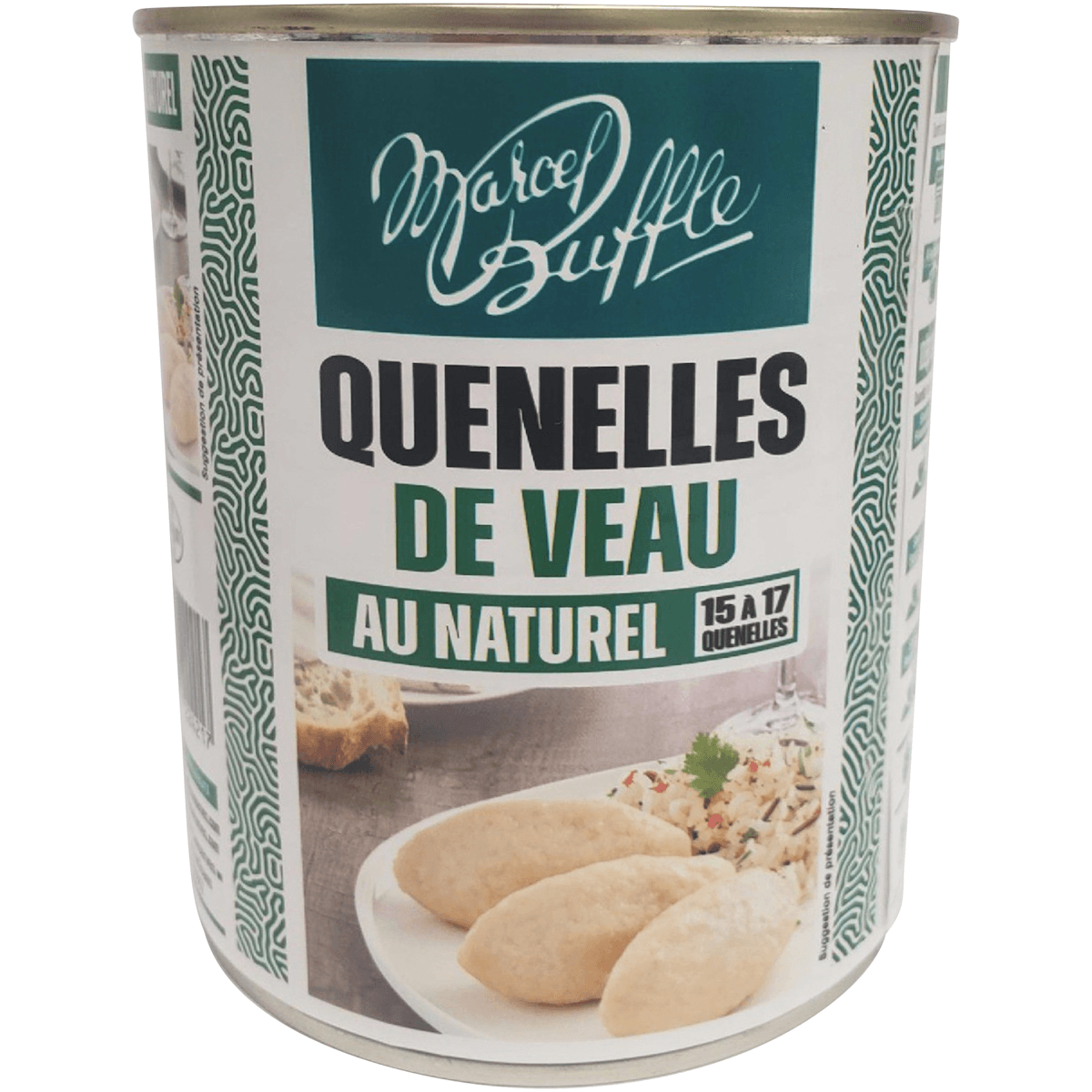 QUENELLES DE VEAU NATURE 4/4