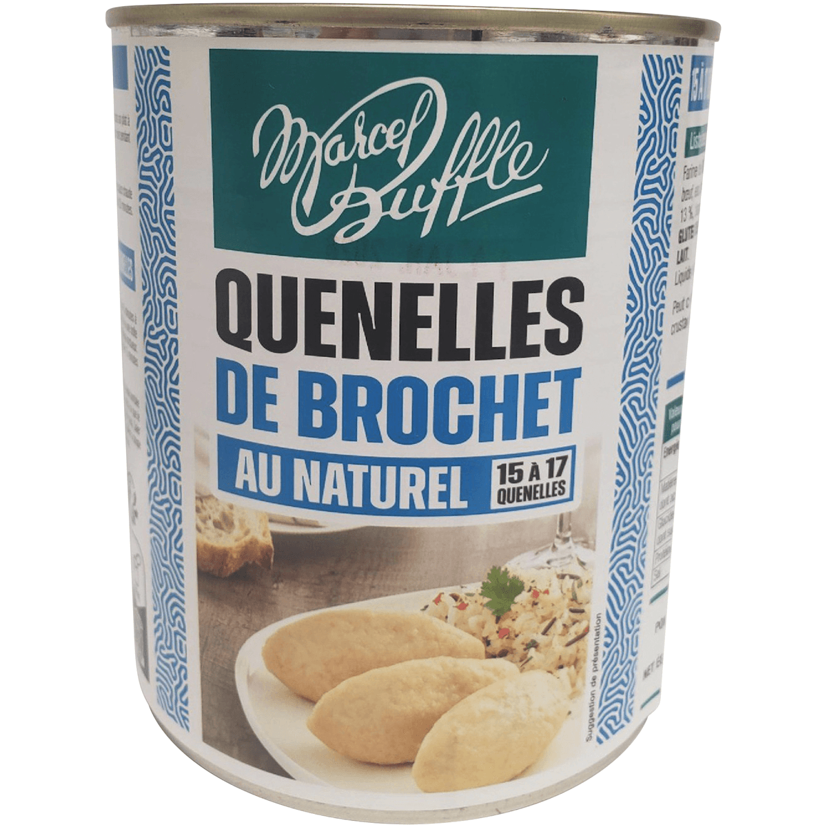 QUENELLES DE BROCHET NATURE BTE 4/4