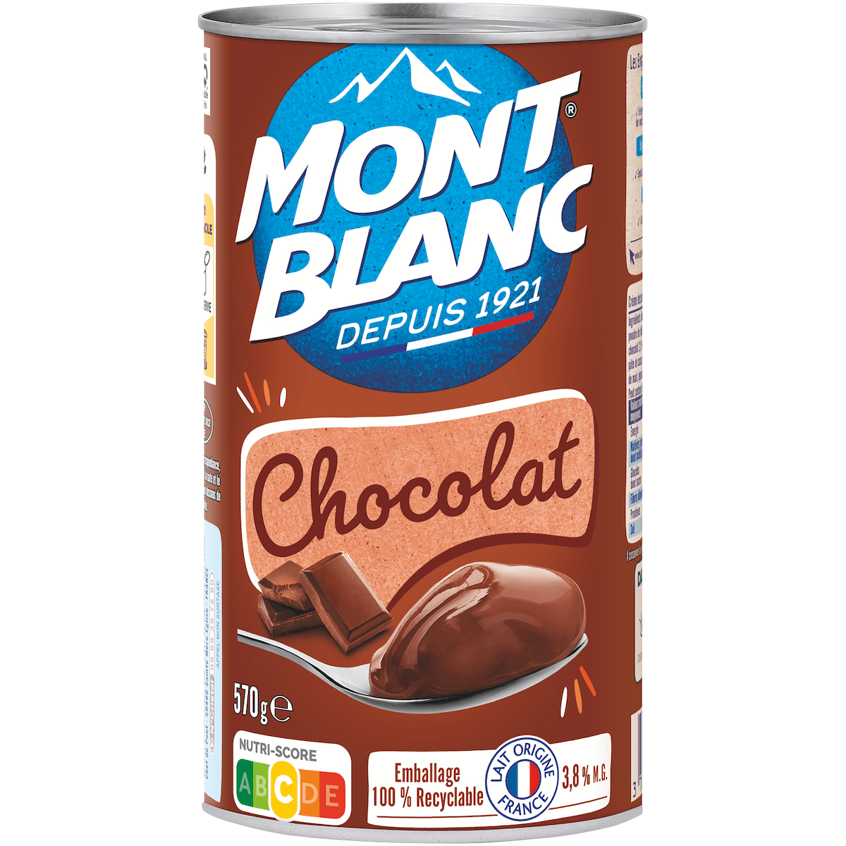 CREME DESSERT CHOCOLAT - BTE DE 570 G