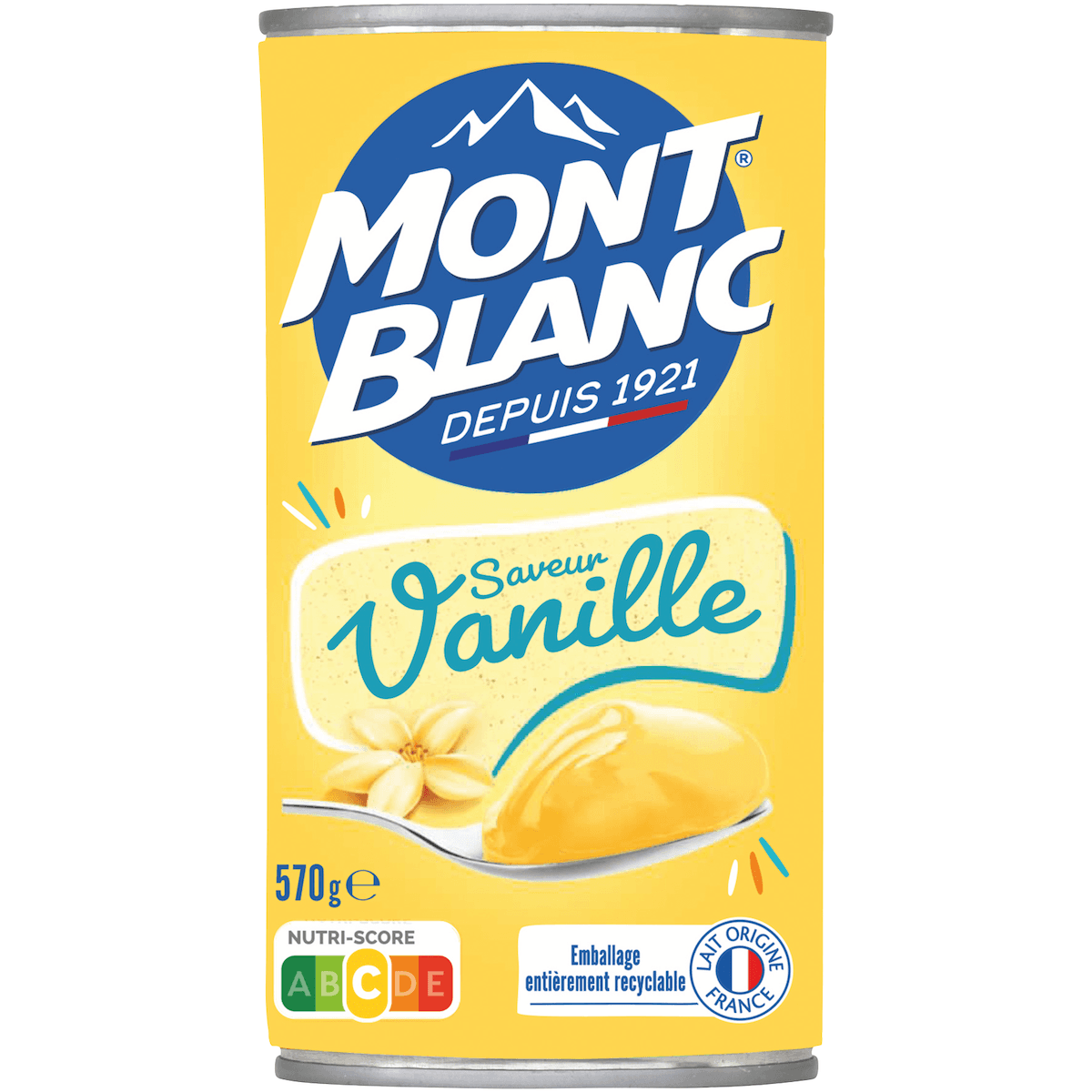 CREME DESSERT VANILLE - BTE DE 570G