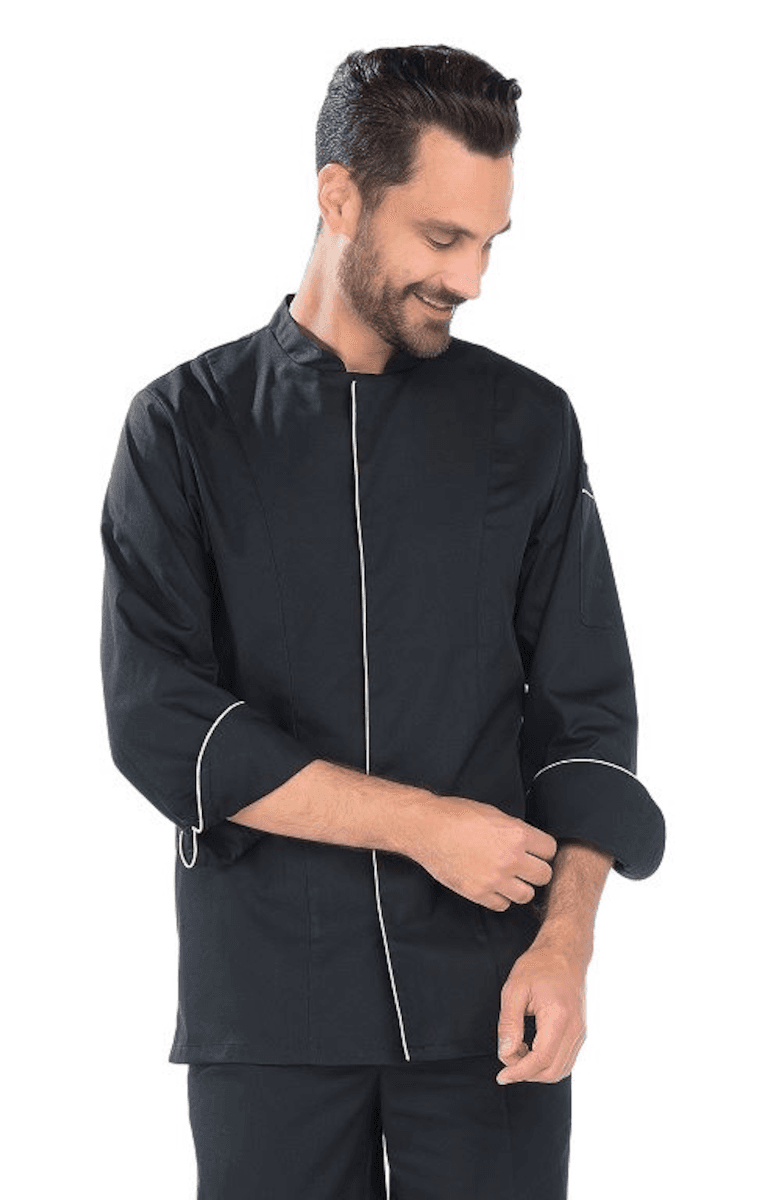 VESTE DE CUISINE NOIR / GRANY