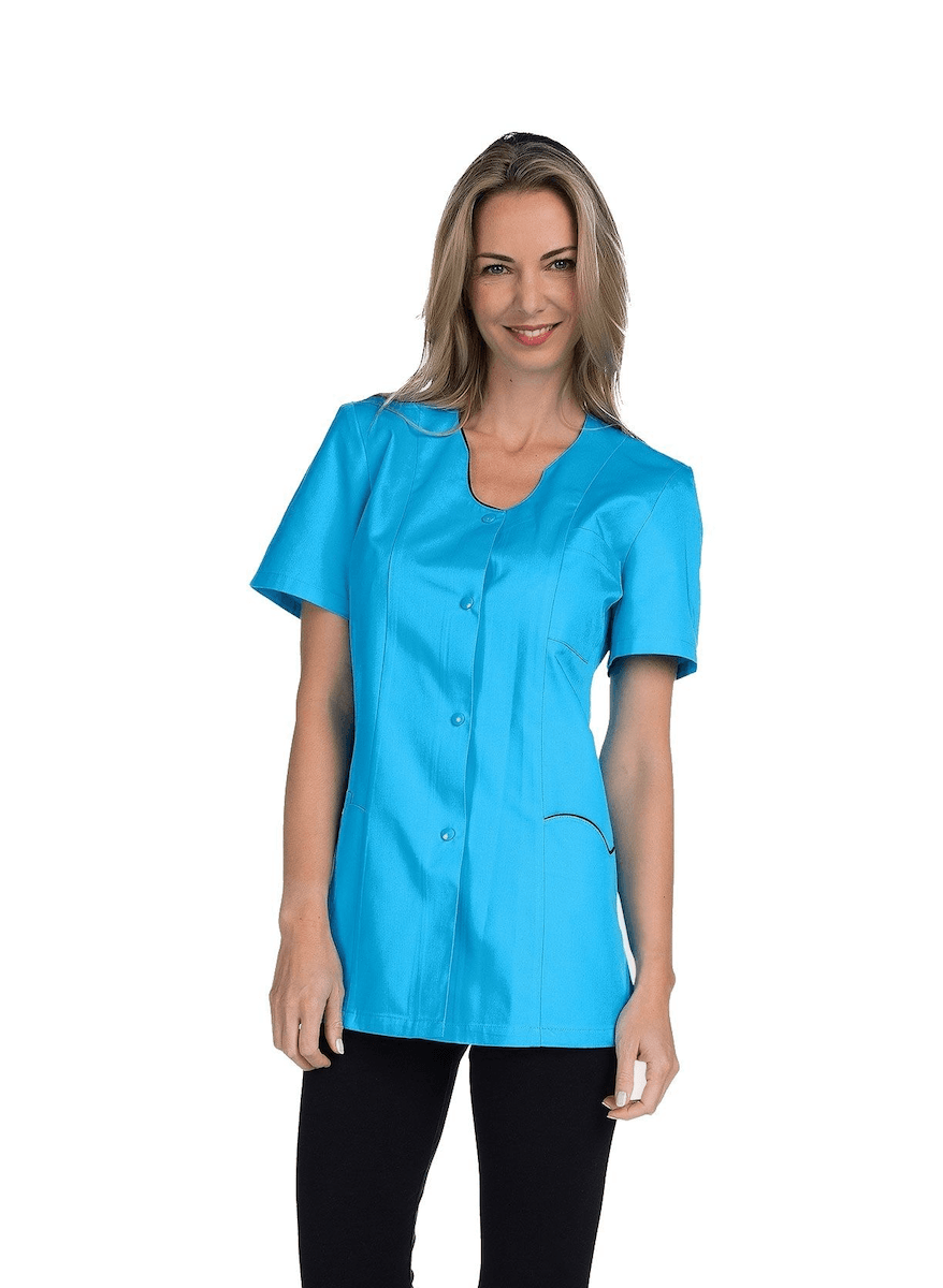 BLOUSE FEMME MC ANAIS ATOLL/NOIR