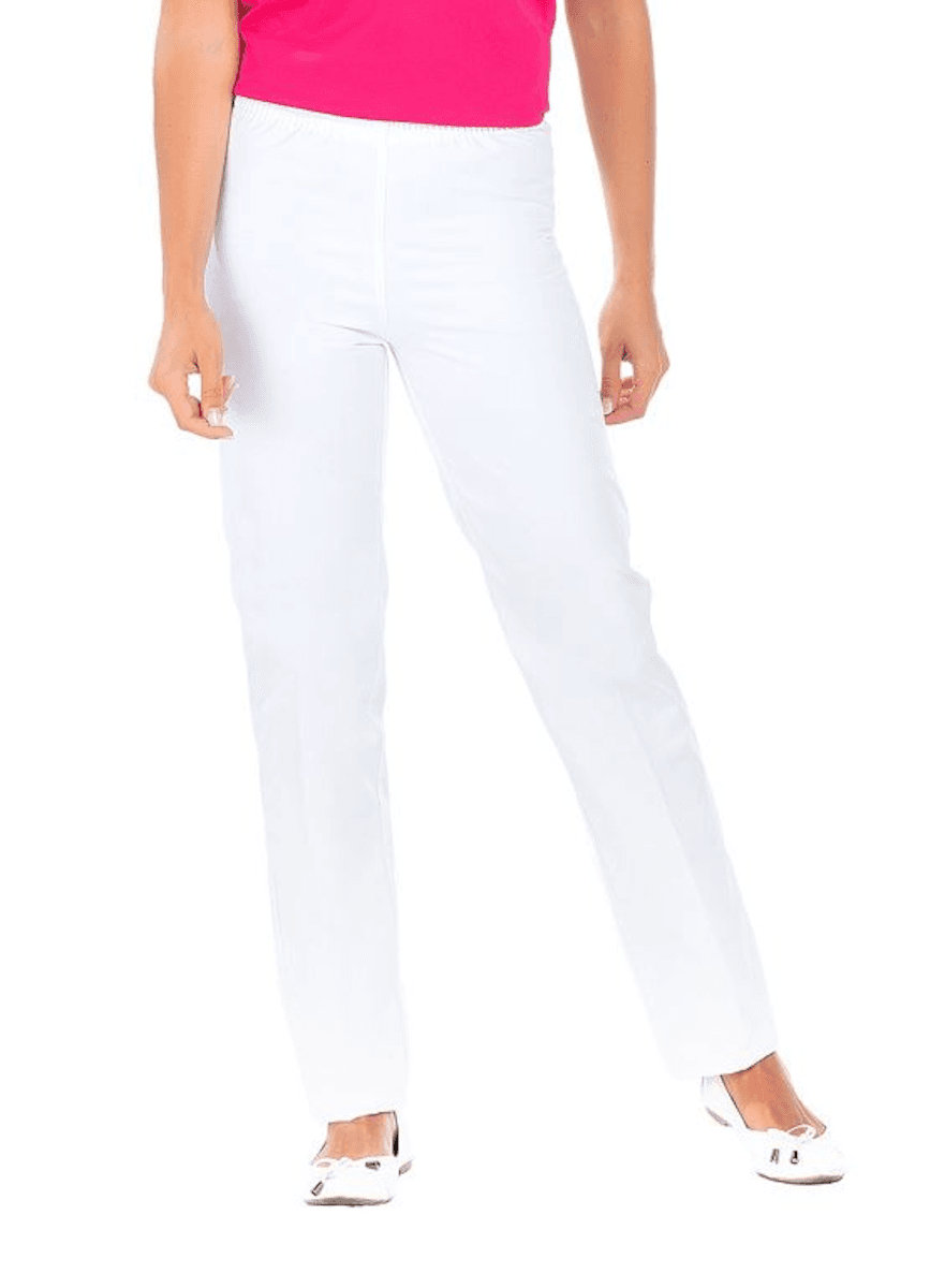 PANTALON MANU COTON BLANC