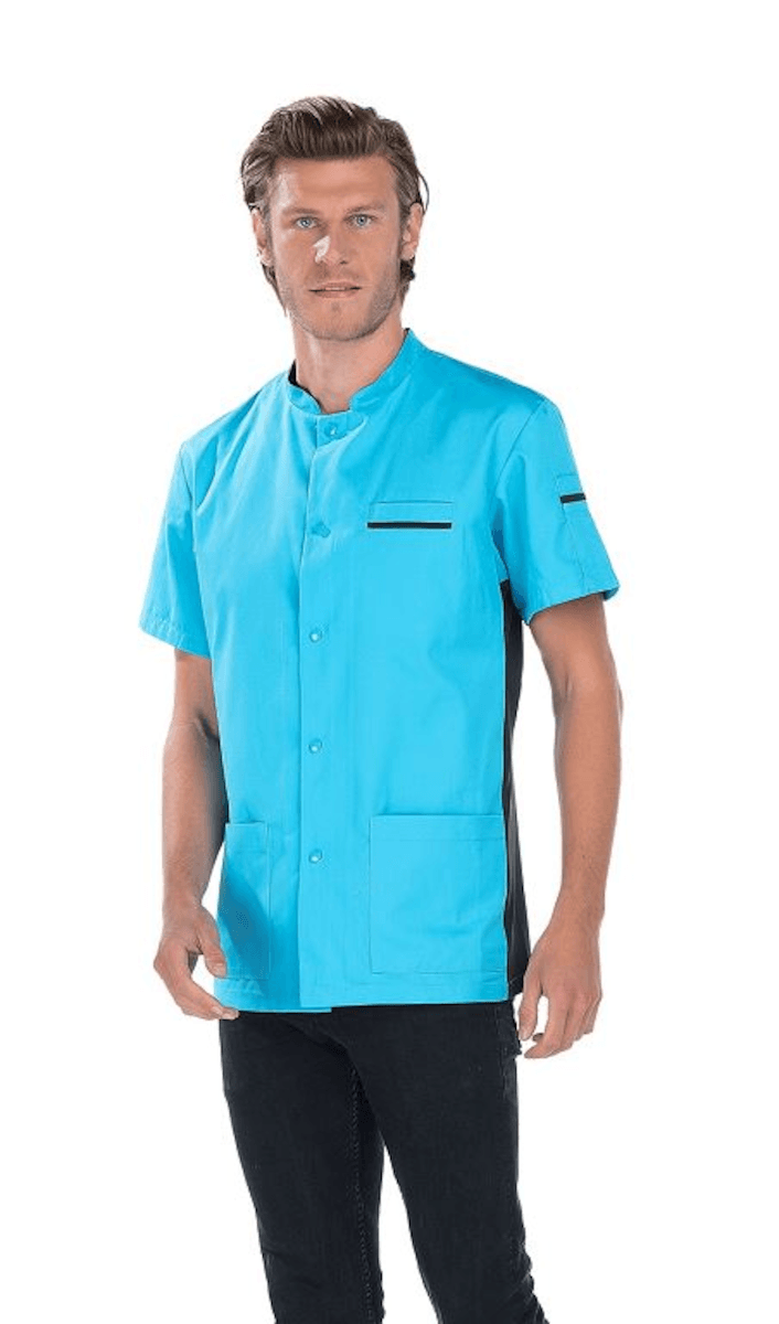 TUNIQUE HOMME VICTOR ATOLL/MAILLE NOIR