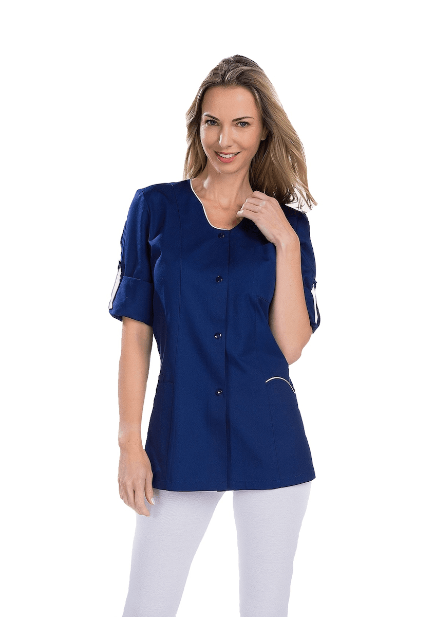 TUNIQUE FEMME MLT ANAIS MARINE BLANC