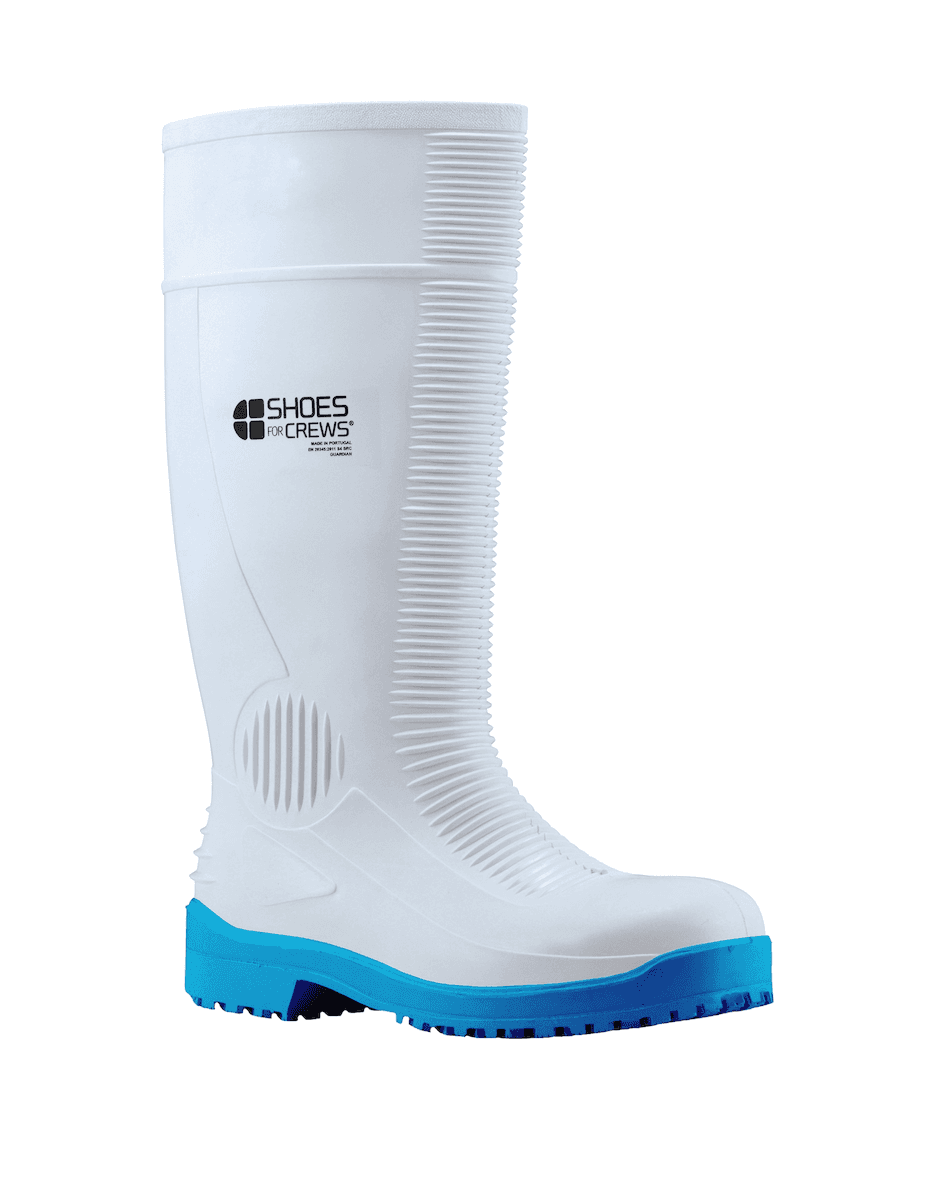 BOTTE DE SECURITE PVC BLANC GUARDIAN S4 T37/48