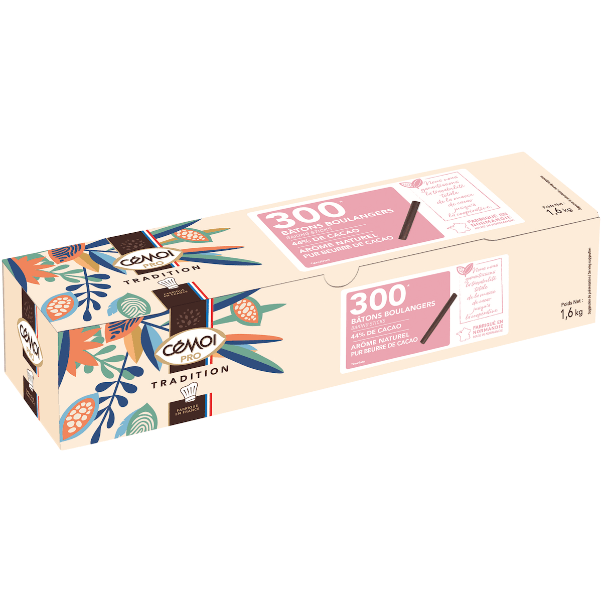 BATONS 44% BOULANGERS COURTS TYPE 300 BTE 1,6KG