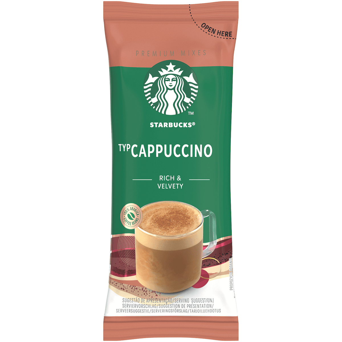 CAPPUCINO CARTON DE 40 STICKS DE 18G