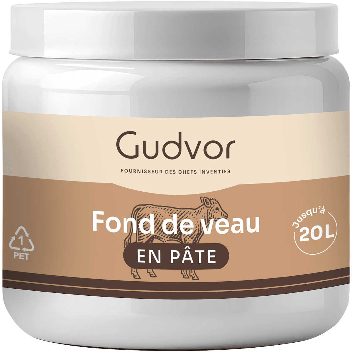 FOND DE VEAU EN PATE 500G