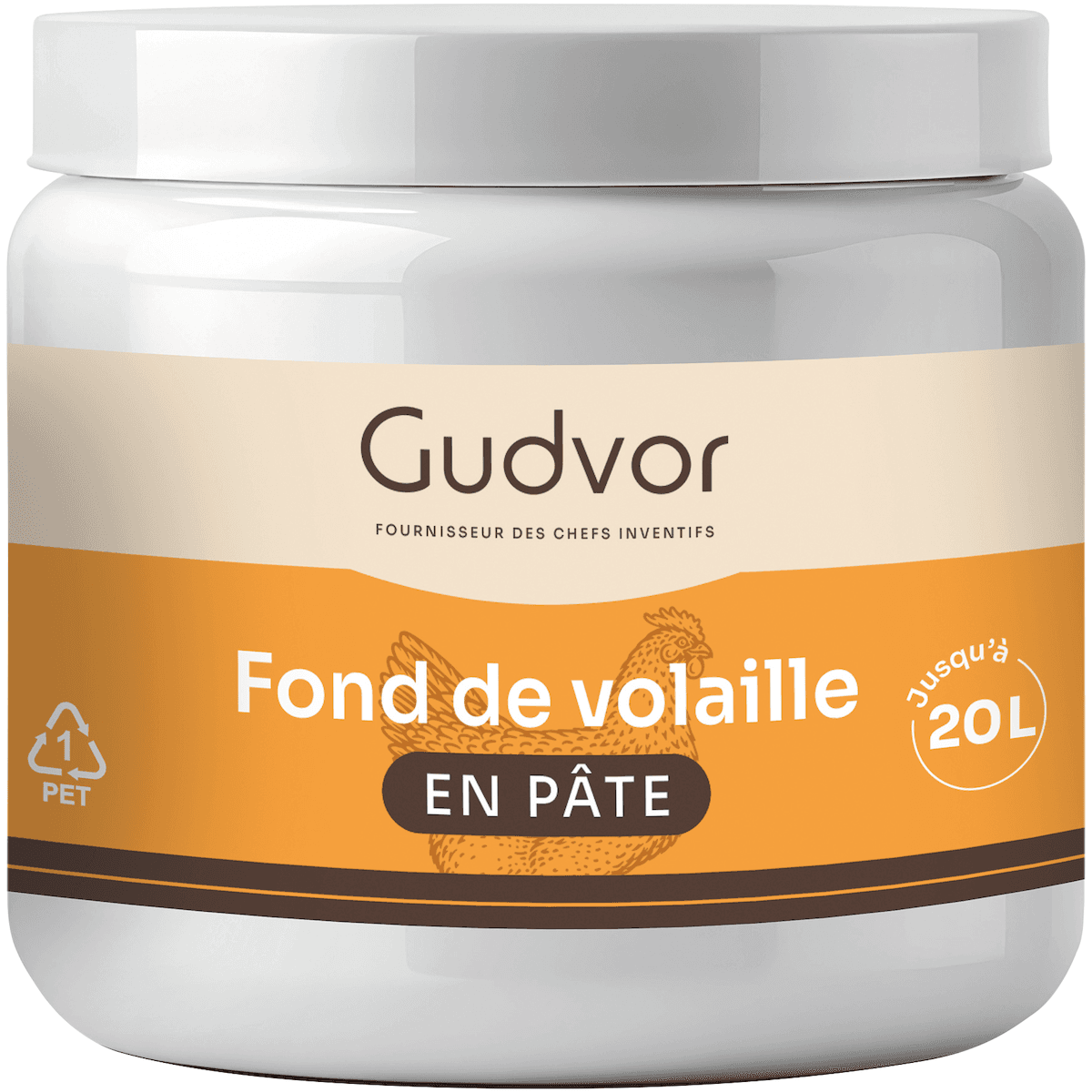 FOND DE VOLAILLE EN PATE 500G