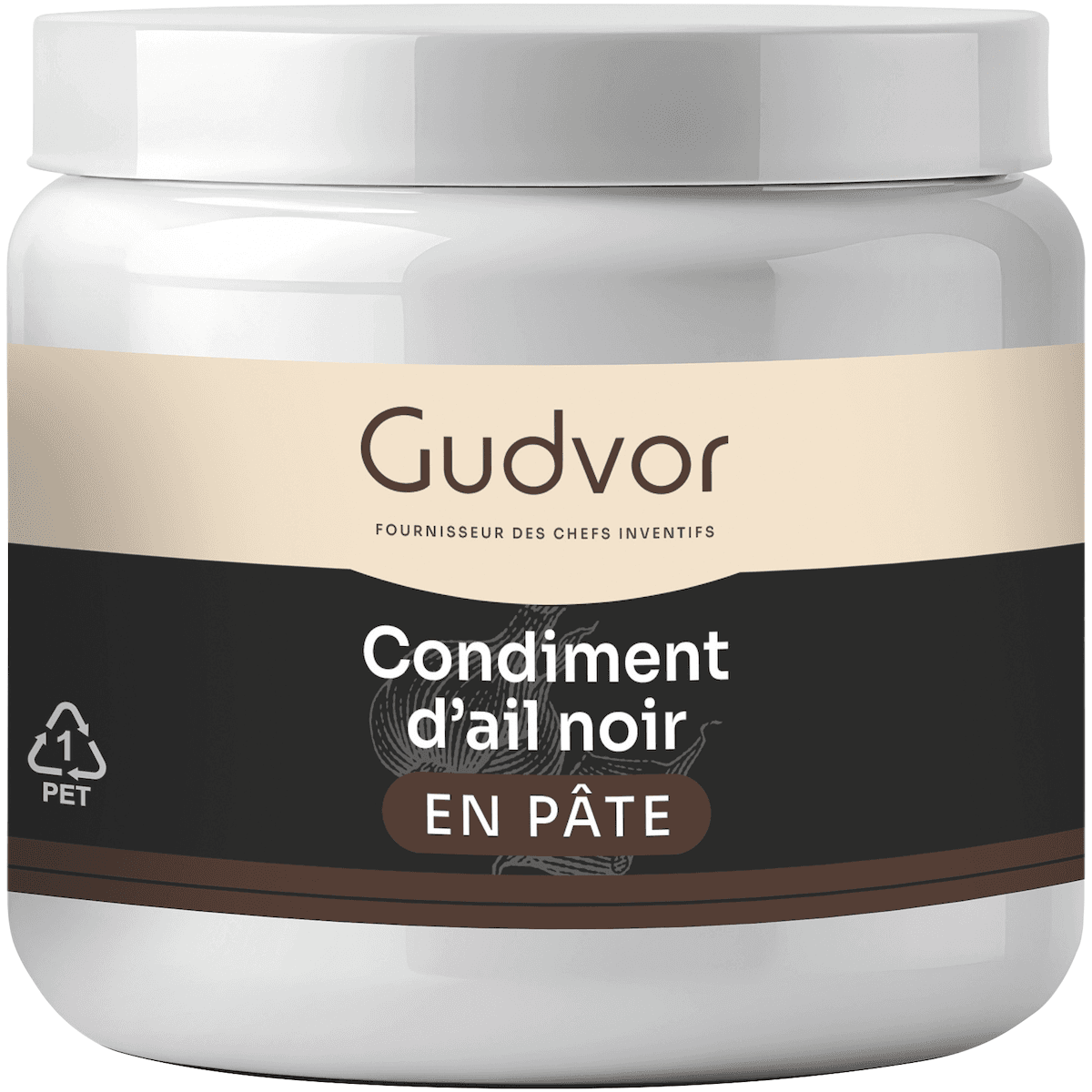 CONDIMENT A L'AIL NOIR 500G