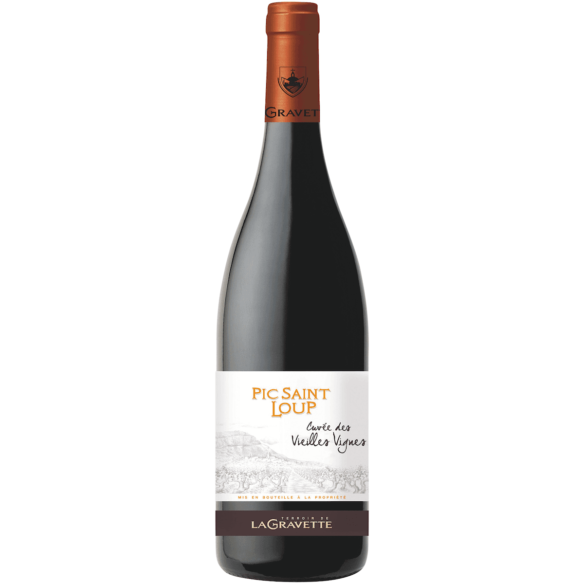 LA GRAVETTE VIELLES VIGNES 75CL ROUGE 2024 - PIC SAINT LOUP